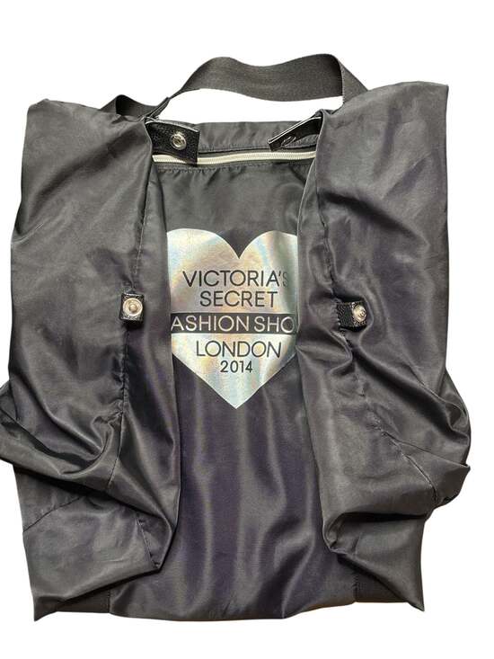 Victoria's Secret 2014 London Fashion Show Black Large Travel Tote Duffel Bag - Picture 6 of 7